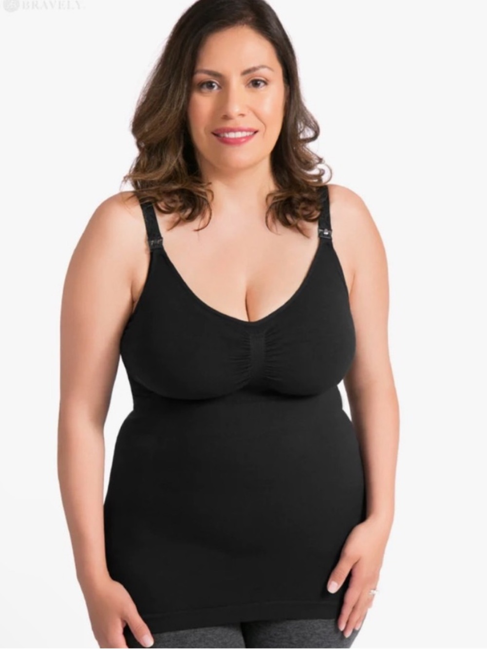 Kindred Bravely Simply Sublime Nursing Maternity Tank NWT 1X